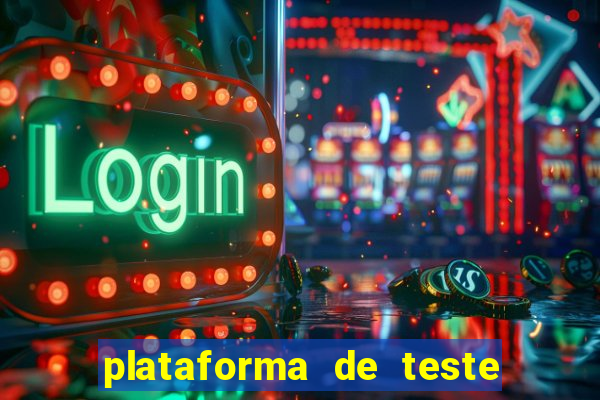 plataforma de teste pg demo